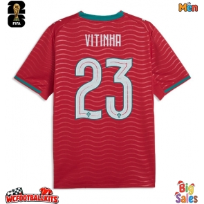 Portugal Vitinha #23 Replica Home Stadium Shirt World Cup 2026 Short Sleeve